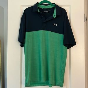 Mean under armor headgear polo